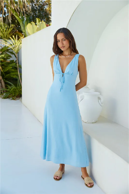 Mega Sale Happening Now!Mega Sale Happening Now!Vacation Time Linen Maxi Dress Blue Mega Sale Happening Now!Mega Sale Happening Now!Vacation Time Linen Maxi Dress Blue