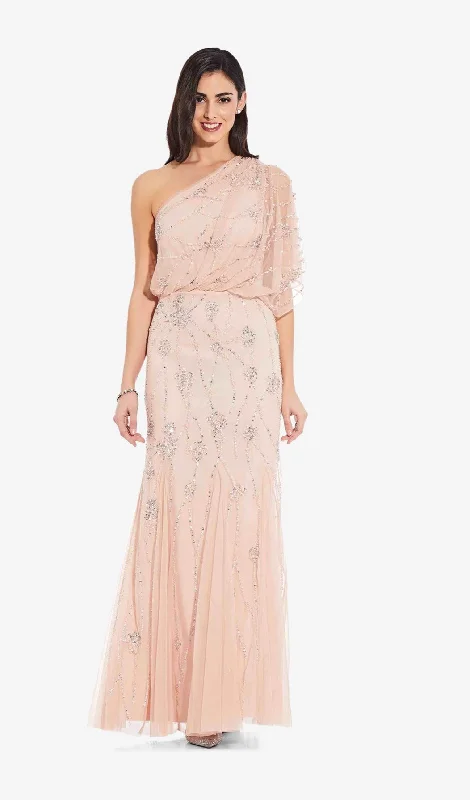 Find Your Perfect Deal Today!Find Your Perfect Deal Today!Adrianna Papell One Shoulder Beaded Gown - Blush Find Your Perfect Deal Today!Find Your Perfect Deal Today!Adrianna Papell One Shoulder Beaded Gown - Blush