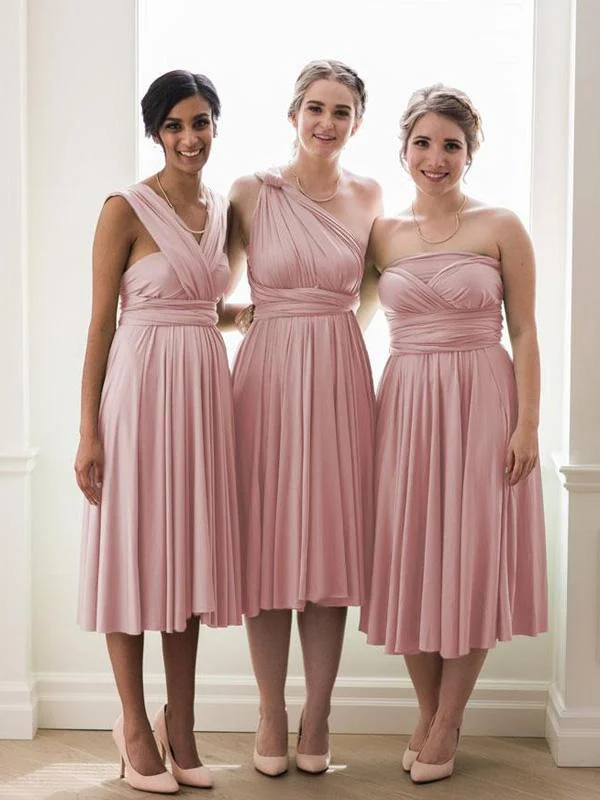 Save Like Never Before!Save Like Never Before!Blush Pink Convertible Short Bridesmaid Dresses Save Like Never Before!Save Like Never Before!Blush Pink Convertible Short Bridesmaid Dresses