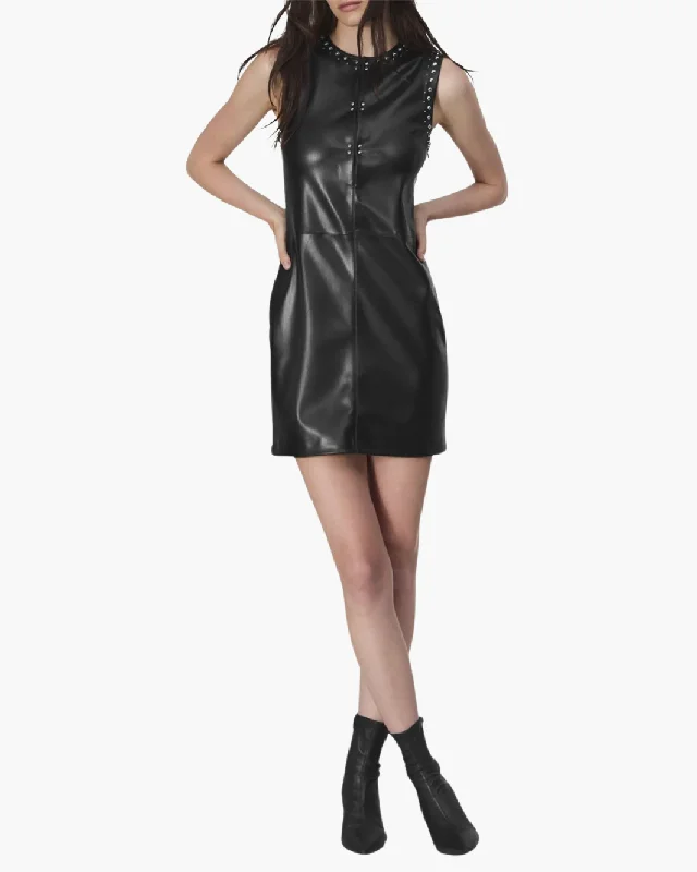 Best Deals Just for You!Best Deals Just for You!BRIGETTE FAUX LEATHER DRESS IN BLACK Best Deals Just for You!Best Deals Just for You!BRIGETTE FAUX LEATHER DRESS IN BLACK