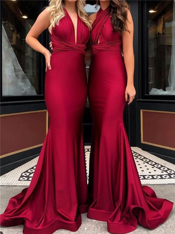 Today’s Deals, Tomorrow’s Regrets!Today’s Deals, Tomorrow’s Regrets!Convertible Long Mermaid Soft Satin Bridesmaid Dresses Today’s Deals, Tomorrow’s Regrets!Today’s Deals, Tomorrow’s Regrets!Convertible Long Mermaid Soft Satin Bridesmaid Dresses