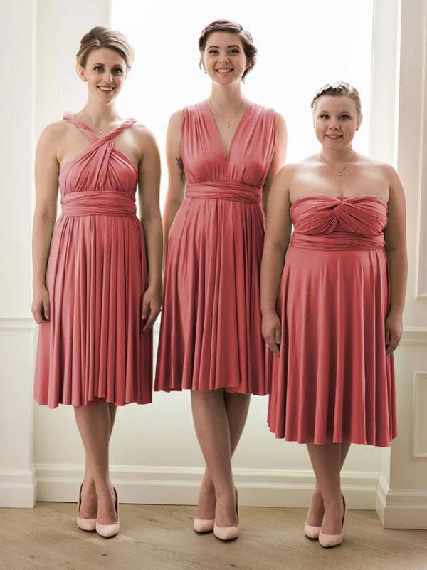 Your Shopping Spree Starts Here!Your Shopping Spree Starts Here!Coral Convertible Short Bridesmaid Dresses Your Shopping Spree Starts Here!Your Shopping Spree Starts Here!Coral Convertible Short Bridesmaid Dresses