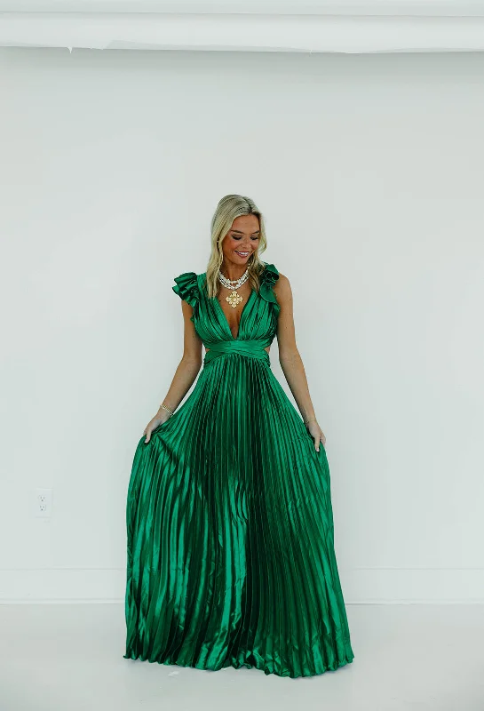 Hurry, Sale Ends Soon!Hurry, Sale Ends Soon!Donna Maxi Dress - Kelly Green