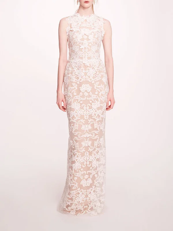 Get Ready to Save!Get Ready to Save!Corded Column Gown
