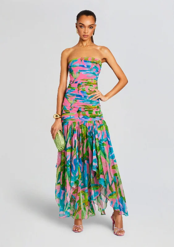 Get More, Spend Less – Shop Now!Get More, Spend Less – Shop Now!Teryn Silk Chiffon Dress