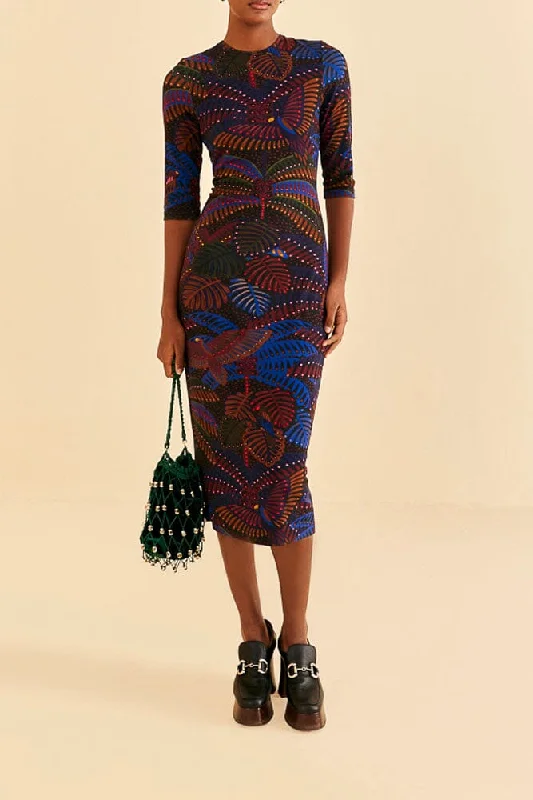 Your Exclusive Offer Awaits!Your Exclusive Offer Awaits!Black Midnight Island Short Sleeve Midi Dress Your Exclusive Offer Awaits!Your Exclusive Offer Awaits!Black Midnight Island Short Sleeve Midi Dress