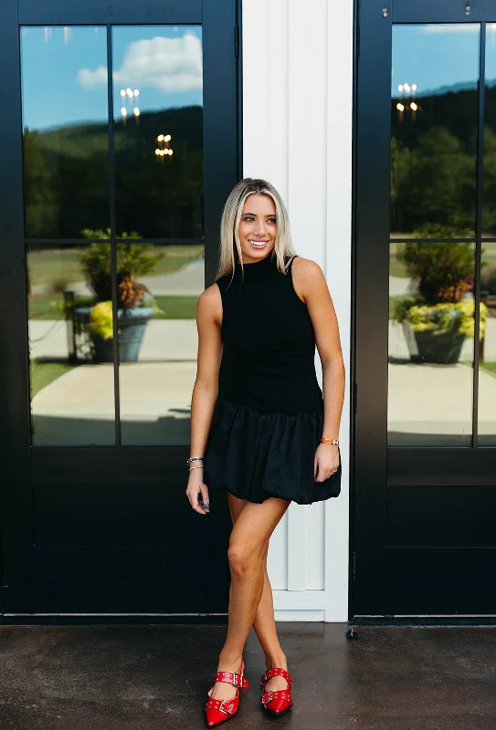 Get the Best for Less!Get the Best for Less!Bubble Mini Dress - Black