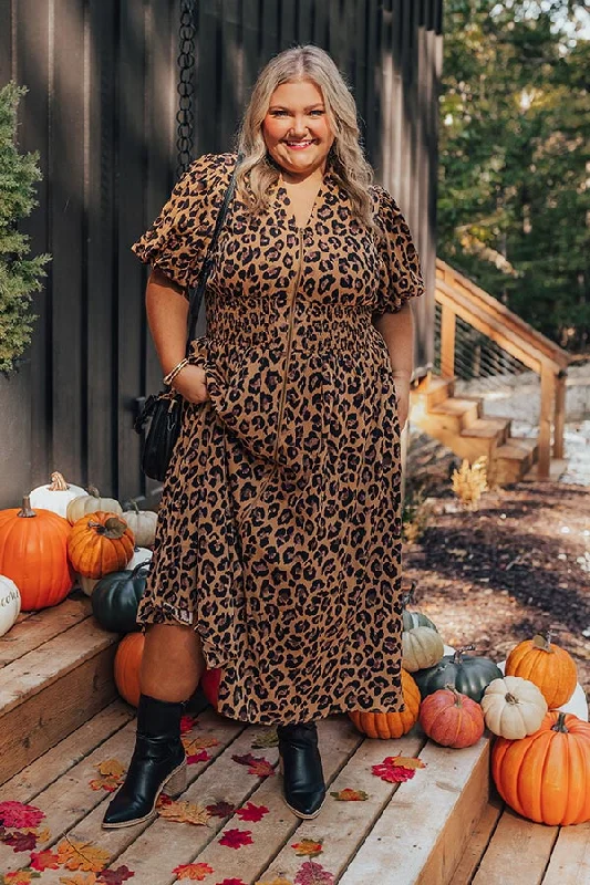 Best Price of the Season!Best Price of the Season!Concrete Jungle Leopard Midi Curves