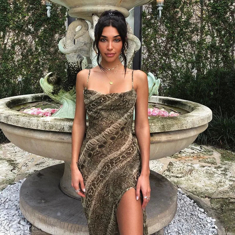 Exclusive Deals Just for You!Exclusive Deals Just for You!FashionSierra - Snake Print Chiffon Women Long Party Slip Maxi Sheer Strap Backless Slit Elegant Autumn Clothes Midi Dress Exclusive Deals Just for You!Exclusive Deals Just for You!FashionSierra - Snake Print Chiffon Women Long Party Slip Maxi Sheer Strap Backless Slit Elegant Autumn Clothes Midi Dress
