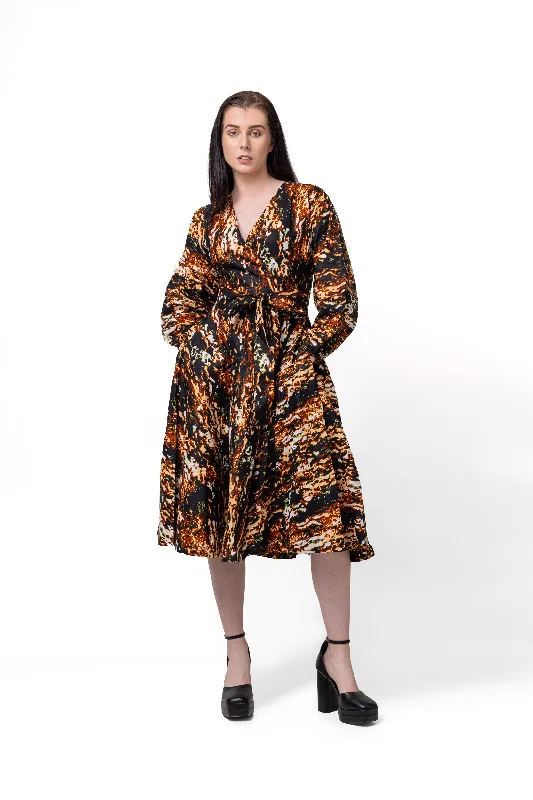 The Best Deals Won’t Wait!The Best Deals Won’t Wait!Dora Ankara Midi Dress | Brown and Black African Print The Best Deals Won’t Wait!The Best Deals Won’t Wait!Dora Ankara Midi Dress | Brown and Black African Print
