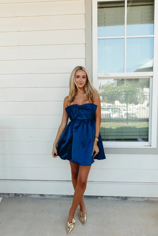 Find the Best Deals Here!Find the Best Deals Here!Eliza Mini Dress - Navy