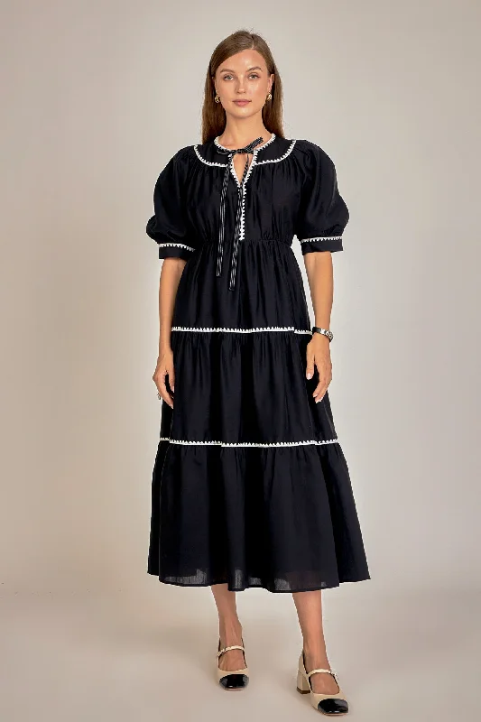 Save More with Every Purchase!Save More with Every Purchase!Embroidery Midi Dress