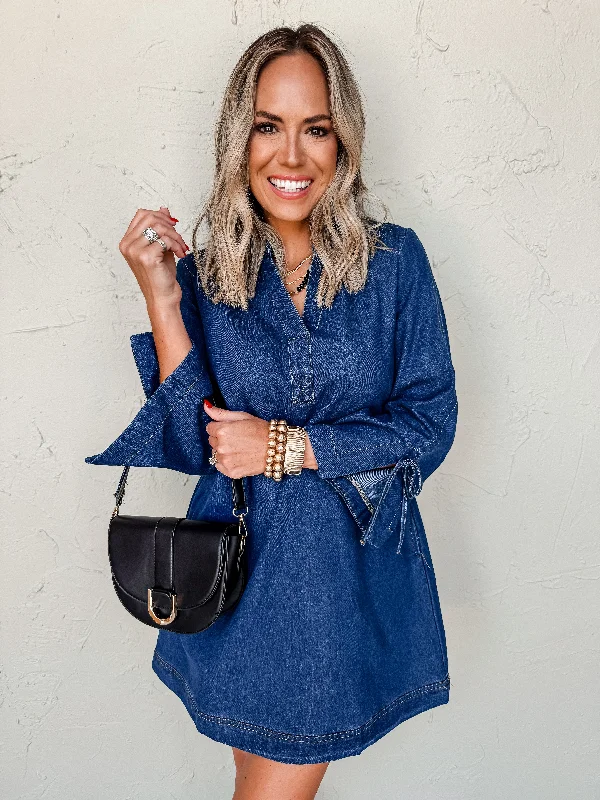 Shop Now and Save!Shop Now and Save!Country Lane Denim Mini Dress