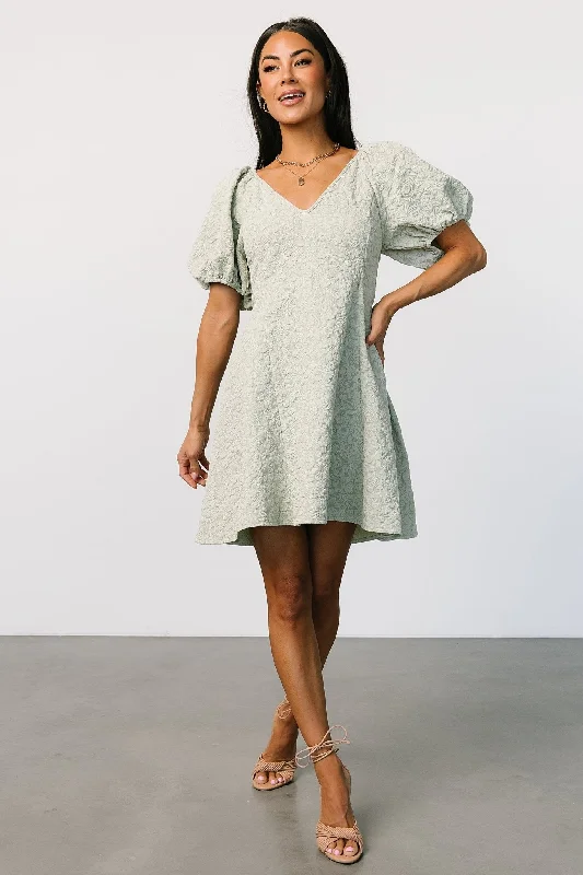 Best Price of the Season!Best Price of the Season!Eulalie Mini Dress | Sage