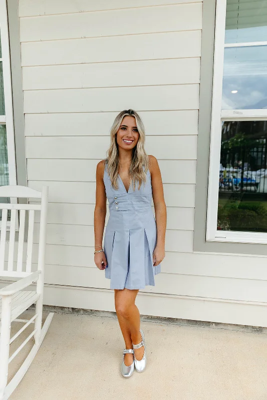 Unbeatable Prices!Unbeatable Prices!First Class Mini Dress - Blue