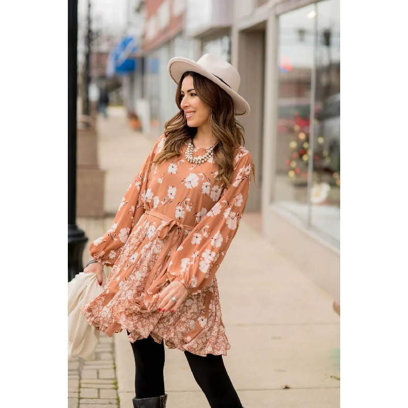Don’t Wait – Shop Today!Don’t Wait – Shop Today!Floral Tie Dress