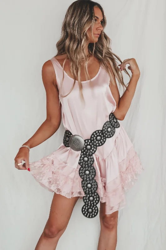 Buy One, Get One Free!Buy One, Get One Free!You Make Me Blush Satin Mini Dress