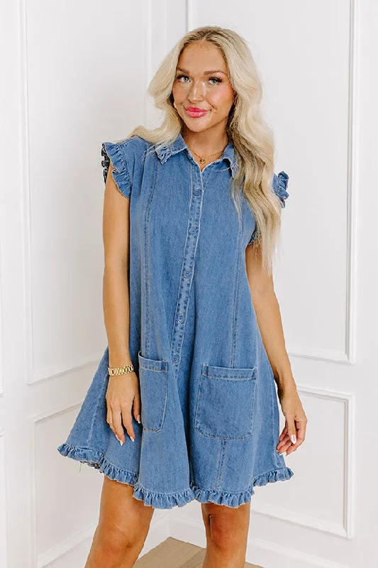 Shop More, Spend Less!Shop More, Spend Less!Happy Life Denim Mini Dress