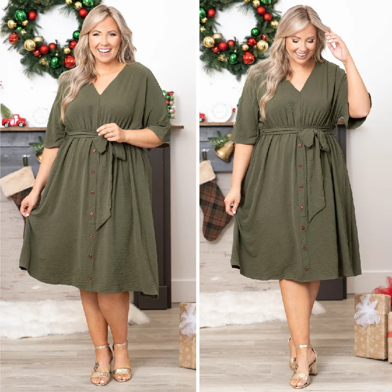 Everything Must Go!Everything Must Go!Hopelessly Yours Dress, Olive