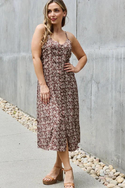 Get More for Less!Get More for Less!Mi Amor Full Size Floral Midi Sundress