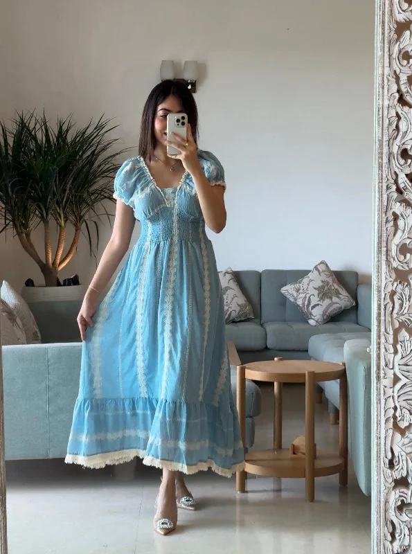 Must-Have Deals Inside!Must-Have Deals Inside!Raven Summer Maxi Dress in blue