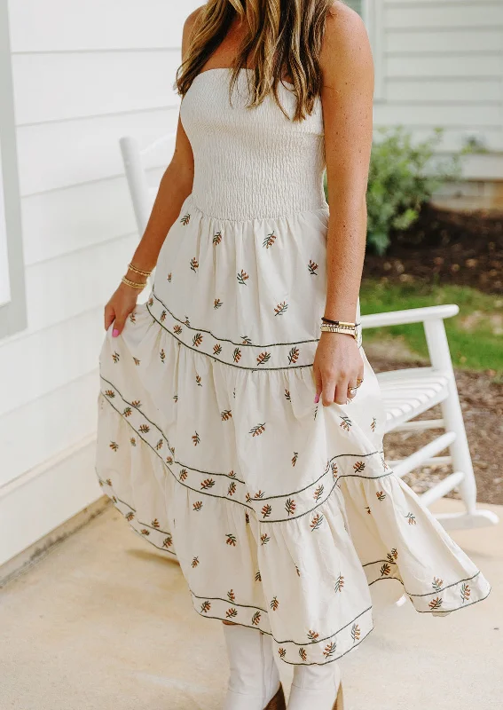 Don’t Wait – Deals Won’t Last!Don’t Wait – Deals Won’t Last!Reece Midi Dress - Cream/Multi