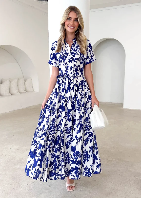 Your Favorite Sale is Back!Your Favorite Sale is Back!Reggie Midi Dress - Blue Floral
