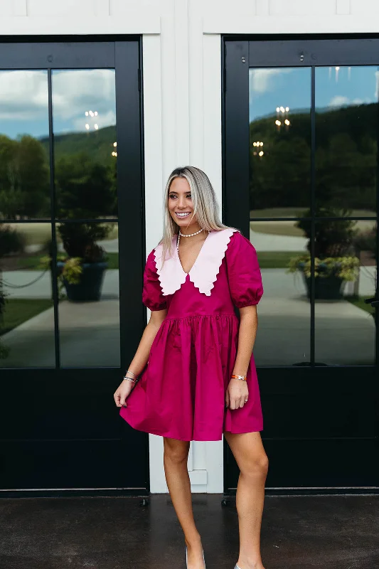 Upgrade for Less!Upgrade for Less!Scout Mini Dress - Magenta