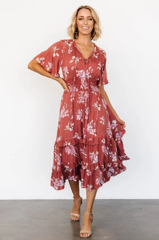 Steals and Deals Await!Steals and Deals Await!Spell Boho Midi Dress | Terracotta Floral Steals and Deals Await!Steals and Deals Await!Spell Boho Midi Dress | Terracotta Floral