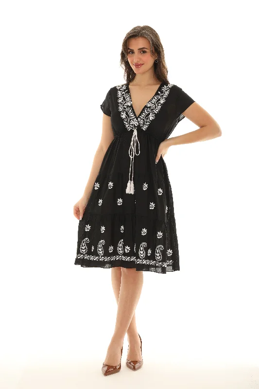 Get the Best for Less!Get the Best for Less!Tie Dye Dress With Half Sleeves