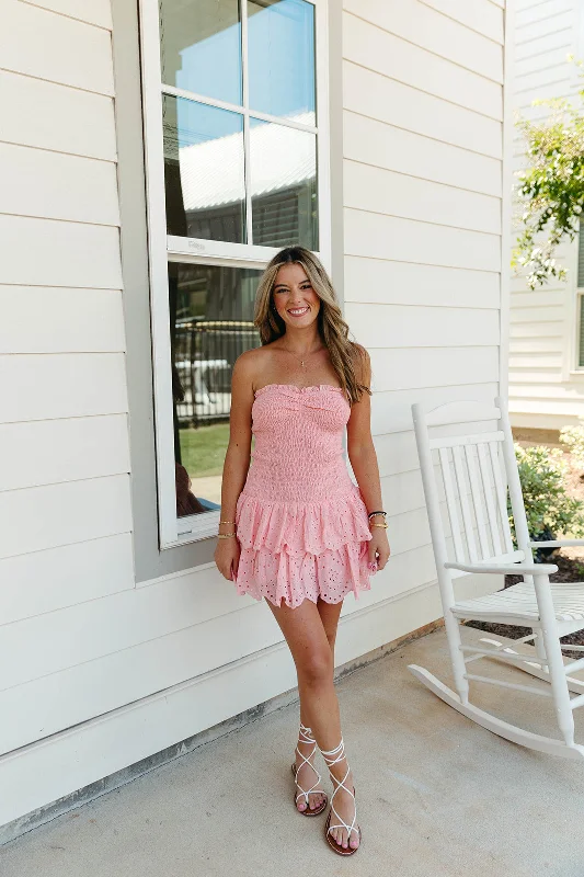 More Discounts, More Joy!More Discounts, More Joy!Victory Mini Dress - Pink